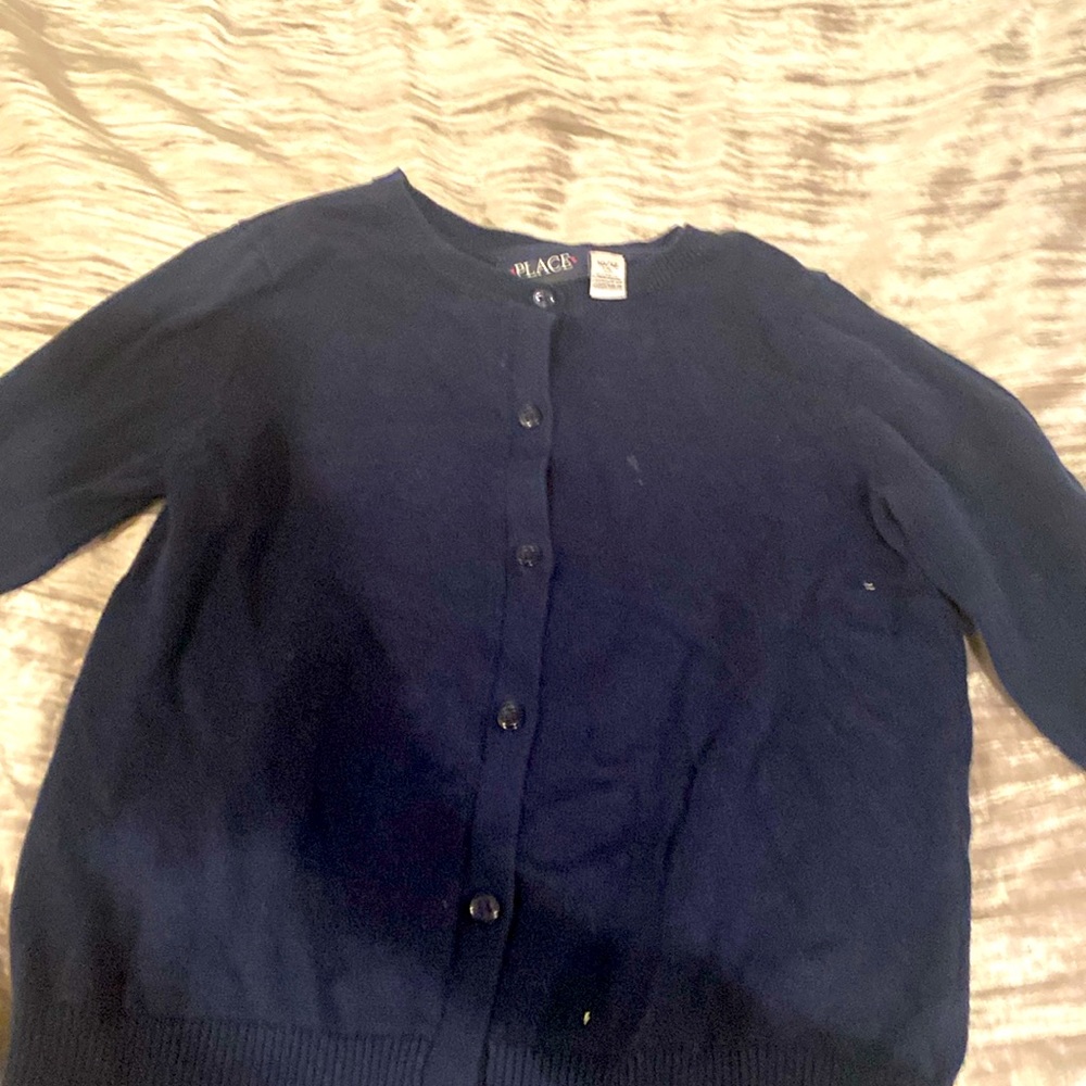 Navy Blue Cardigan